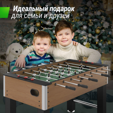 Игровой стол UNIX Line Футбол - Кикер (140х74 cм) Wood - 7